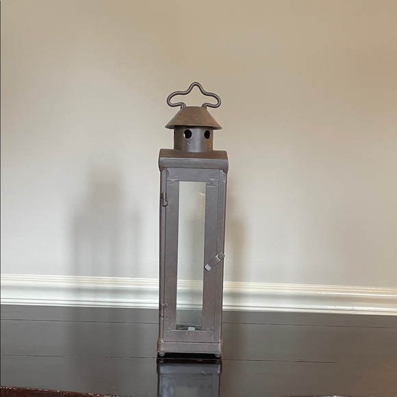 Primitive Metal Lantern - Picture 2 of 2